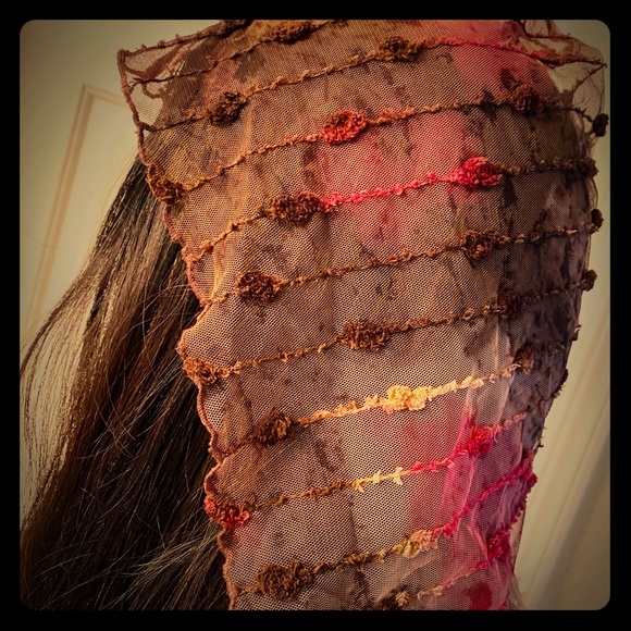 Beautiful vintage-style sheer jacket - Picture 3 of 6